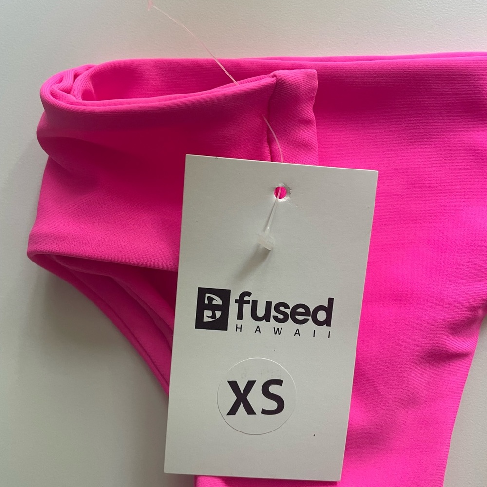 Fused Hawaii Watermelon Manini Bikini Bottoms - BRAND NEW WITH TAGS. Size XS.